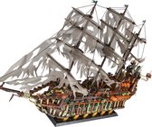 The Flying Dutchman - The Flying Dutchman - Kit de construction Compatible Lego® Creator Technic avec bateau et bateau Pirates des Caraïbes | 3653 Bouwstenen! | Ensemble de construction | Davey Jones - Jack Sparrow | Éclairage de brique de jouet