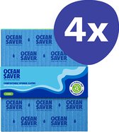 OceanSaver Composteerbare Schoonmaak Spons Doekjes (4x 5 stuks)