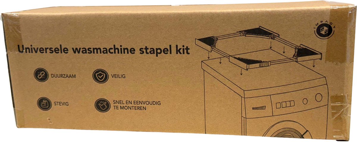 Impaqt wasmachine droger stapelkit — afbeelding 6
