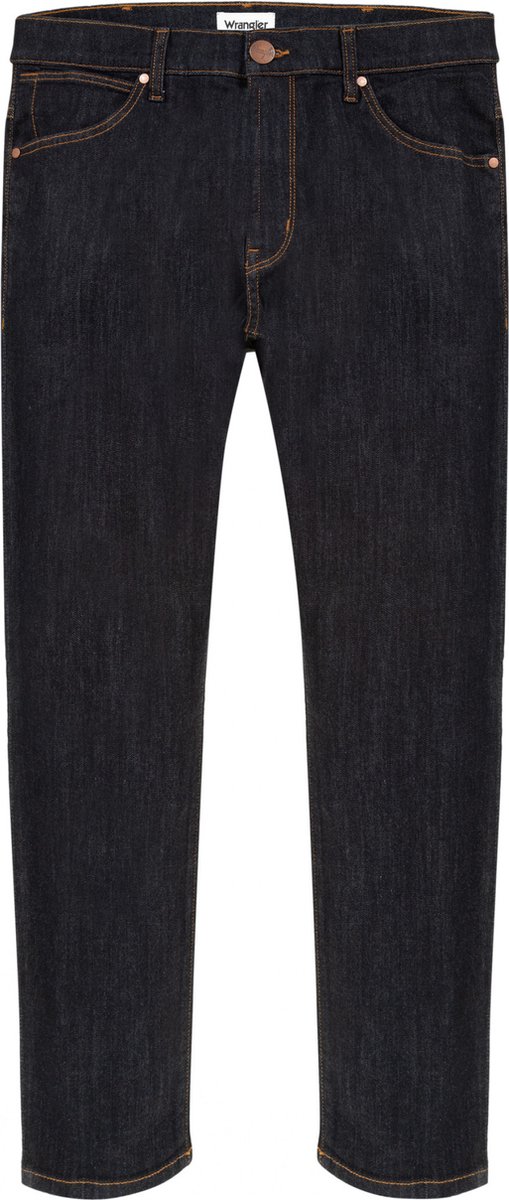 Jean Heren W38/L34 WRANGLER Rinse 85% Katoen 14% Polyester 1% Elasthan Dark Cerise