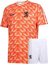 EK 88 Voetbaltenue Gullit - Nederlands Elftal - Oranje - Voetbaltenue Kinderen - Shirt en Broekje - Jongens en Meisjes - Volwassenen - Heren en Dames-L