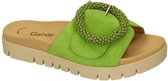 Gabor -Dames - groen - slippers & muiltjes - maat 38