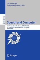 Lecture Notes in Computer Science 12997 - Speech and Computer