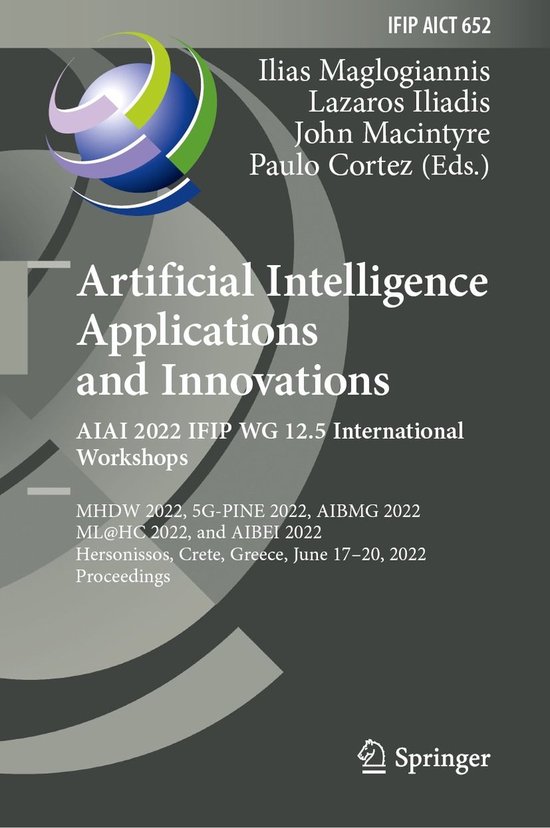 Springer Nature Proceedings Computer Science - Artificial In ... - cover