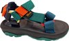 Teva T HURRICANE XLT 2 Unisex Sandalen - Zwart/Groen - Maat 20