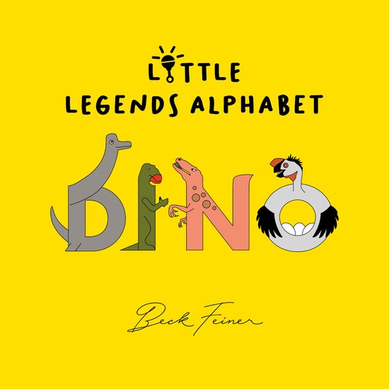 Dino Little Legends Alphabet - cover