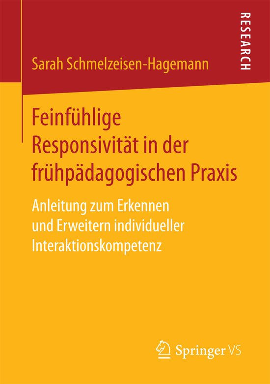 Feinfühlige Responsivität in der frühpädagogischen Praxi ... - cover