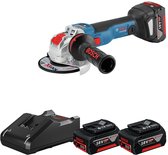 Bosch Professional GWX 18V-10 SC Accu Haakse Slijper 18V 5.0Ah (3x) - 0615990N13