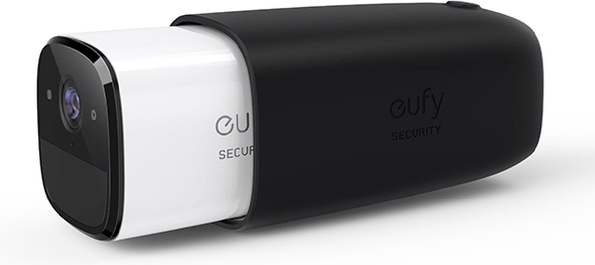 Afbeelding 2 van eufy security Cam 2 Pro 2K Draadloze Beveiligingscamera - Uitbreiding + Black Skin - Bundelvoordeel