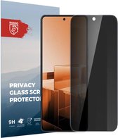 Rosso Privacy Screen Protector Geschikt voor de Asus Zenfone 11 Ultra - 9H Gehard Glas - Case Friendly Tempered Glass - Eenvoudige Installatie