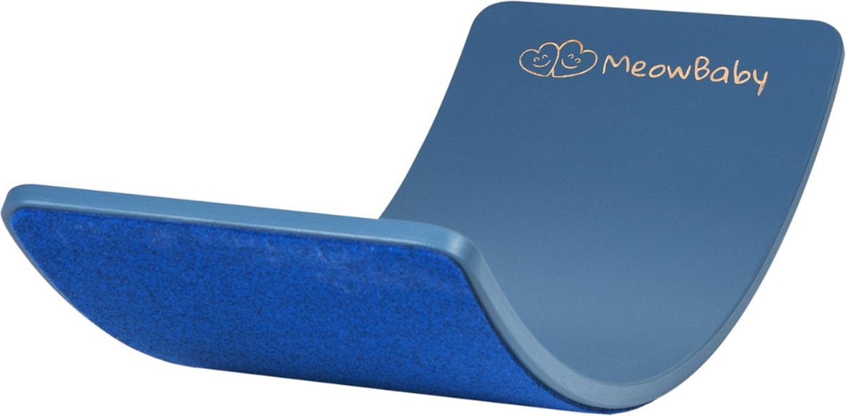 Balansbord blauw met vilt