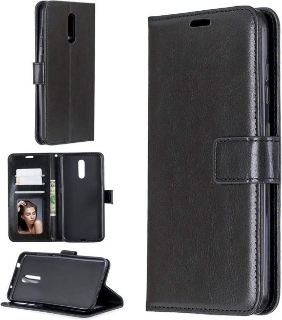 Bookcase Geschikt voor: Nokia 2.3 - Zwart - portemonnee hoesje