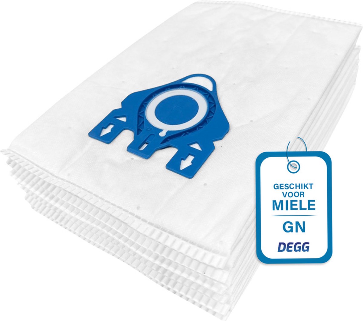DEGG Stofzuigerzakken - geschikt voor Miele GN - Premium kwaliteit - Geschikt voor Miele complete C2, C3 en C1 classic - Voordeelverpakking - 20 STUK(S)
