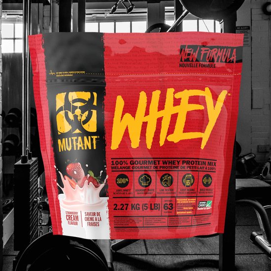 Mutant Whey - Eiwitpoeder / Eiwitshake - 2270 gram - Aardbei — afbeelding 5