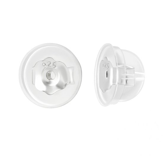 Ensemble Fermoirs Boucles D'Oreilles Calkkrer - 6 Métal + 4 Silicone, Réglables - Sécurité Et Confort