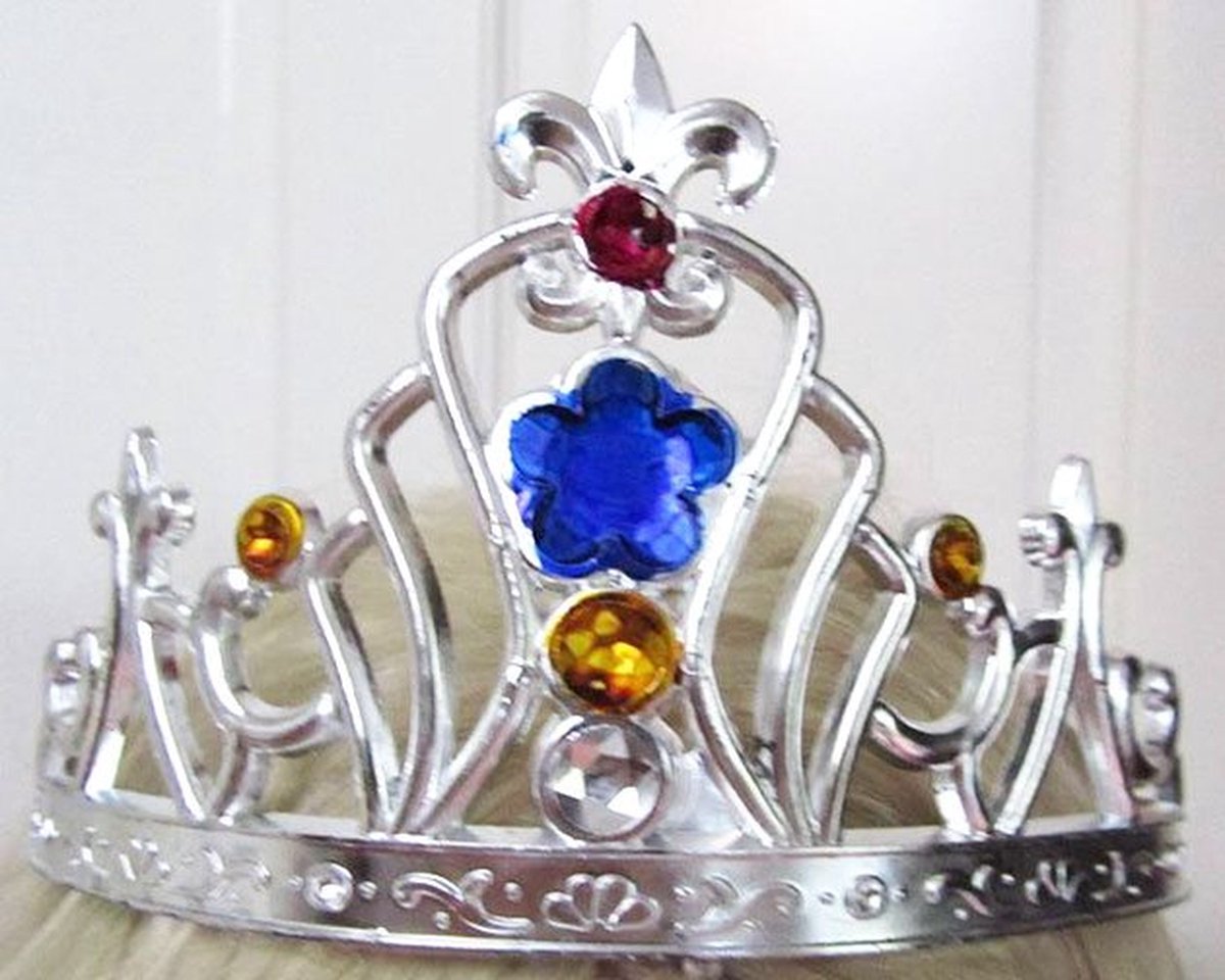 Tiara prinses - Zilver