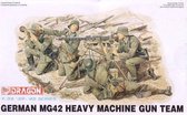 1:35 Dragon 6064 German MG42 Heavy Machine Gun Team - Figuren Plastic Modelbouwpakket