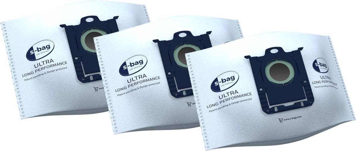 AEG stofzuigerzakken s-bag Ultra Long Performance 3 stuks GR210s