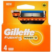 Gillette Fusion 5 Power Navulscheermesjes 4ST