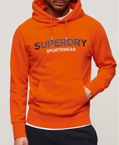 Superdry Sportswear Logo Loose Capuchon Oranje XL Man