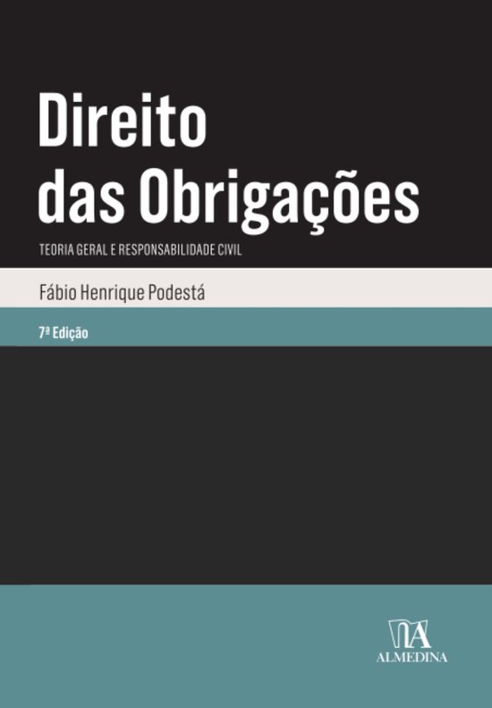 Direito das obrigações - cover