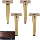 Tafelpoten staal - Heavy Duty tafelpoten - DIY tabel - Tafelpoten-Retro hairpin pinpoten - meubelpoten- 15CM
