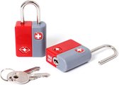 Wenger TSA Key Lock Red CLIP STRIP 6