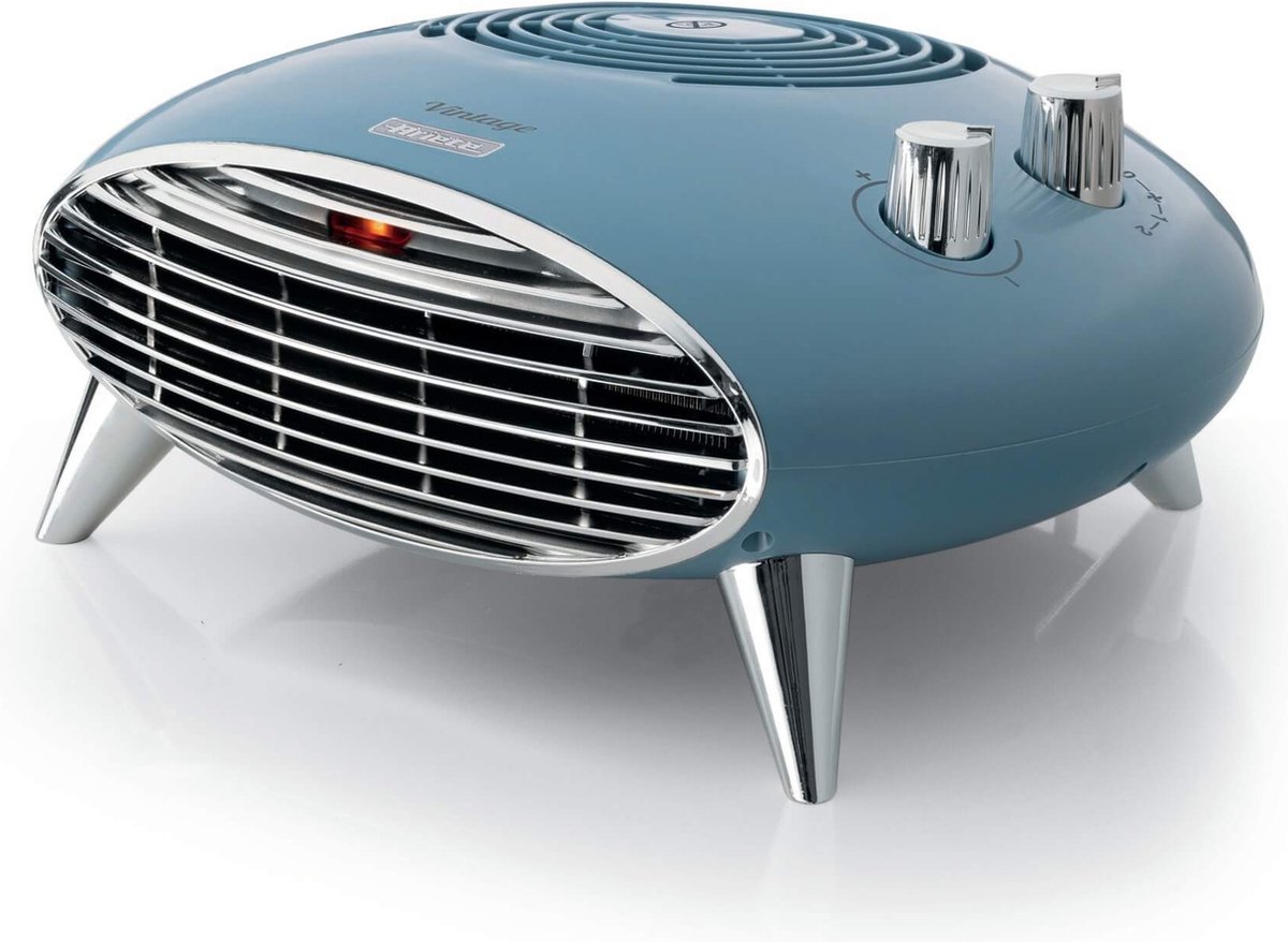 Ariete 8211/05 Vintage ventilatorkachel - 2000 Watt - tot 15m2 - 2 standen + ventilator