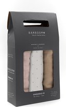 Bamboom Hydrofiele Doek Swaddle Roses Rose (3 stuks)