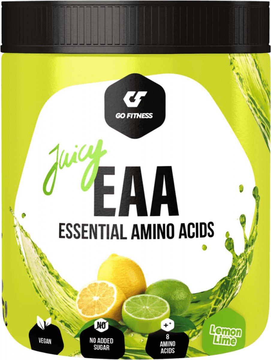Goedkoopste Go Fitness Juicy EAA (450g) Lemon Lime - Aminozuren - EAA