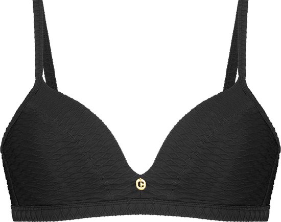 Bikinitop triangle Ten Cate black snake