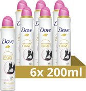 Dove Deodorant Spray Invisible Care - 6 x 200 ml - Voordeelverpakking