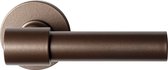 Deurkruk op rozet - Brons Kleur - RVS - GPF bouwbeslag - Hipi Deux+ GPF3042.A2-00, Bronze blend