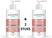 Celenes by Sweden Cloudberry Bodylotion - 200ml - 2 STUKS - Voor Droge en Gevoelige Huid