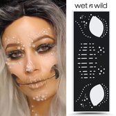 Wet 'n Wild - Fantasy Makers - Pochoir pour le Face et le corps - 13035 Skeleton Queen - Pochoirs de peinture pour le visage - Peinture pour le visage et Maquillage - 12 g