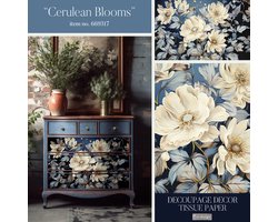 Redesign with Prima - Découpage - Cerulean Blooms I - 48.26 x 76,2 cm