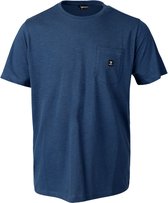 Brunotti Axle-Slub Heren T-shirt - Jeans Blue - M