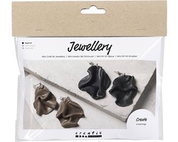 Omslag van Creativ Company Mini Hobbyset Sieraden Gebogen Oorringen