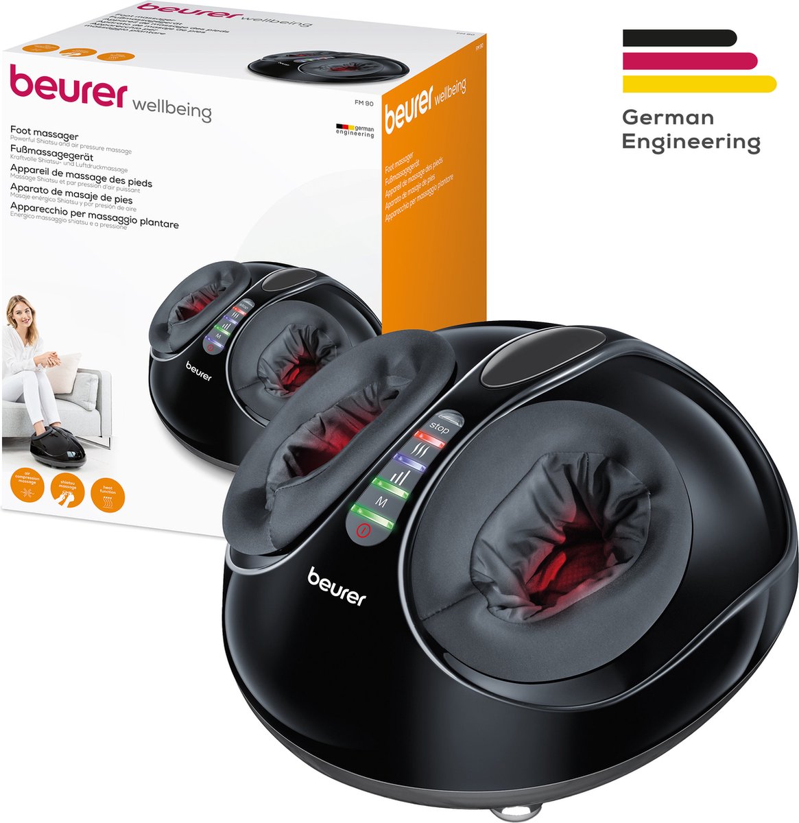 Beurer FM 90 Shiatsu Voetmassageapparaat met - afbeelding 3