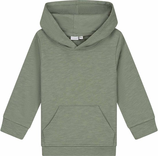Prénatal peuter sweater - Jongens - Light Khaki Green - Maat 80