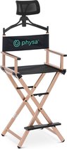 physa Make-up stoel - met hoofdsteun en voetsteun - opklapbaar - rosé goud