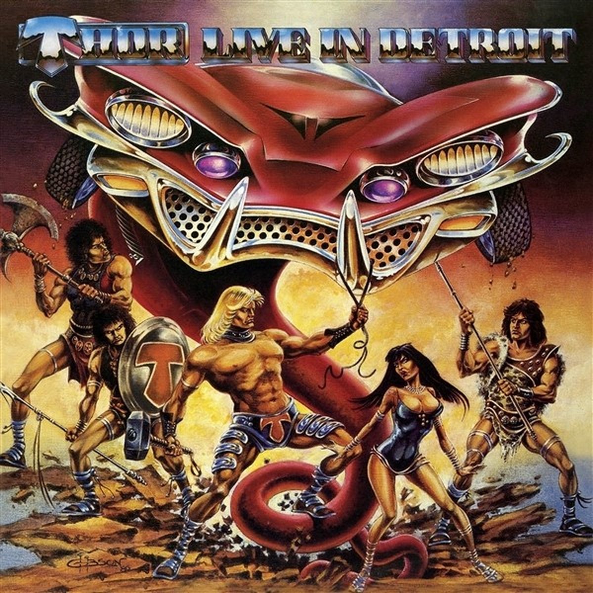 Thor - Hammer Of Justice (2 LP) (Coloured Vinyl) (Limited Edition)