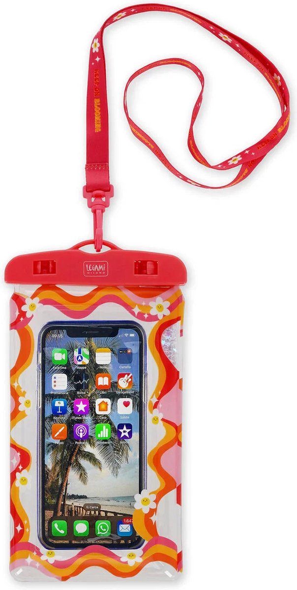 Waterproof smartphone hoes - madeliefjes