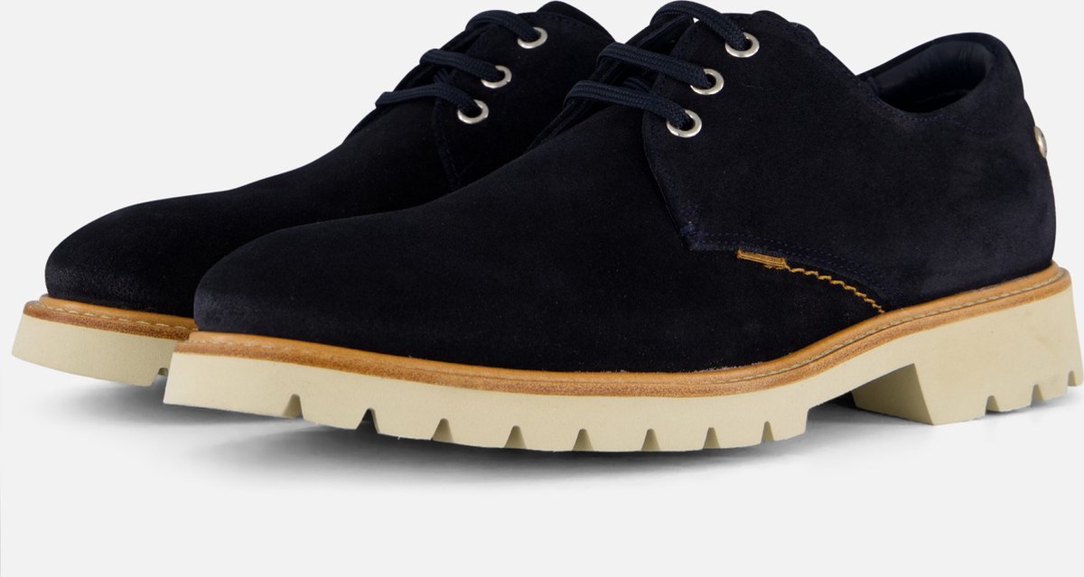 Panama Jack Gadner C12 Sneakers blauw Suede - Maat 42