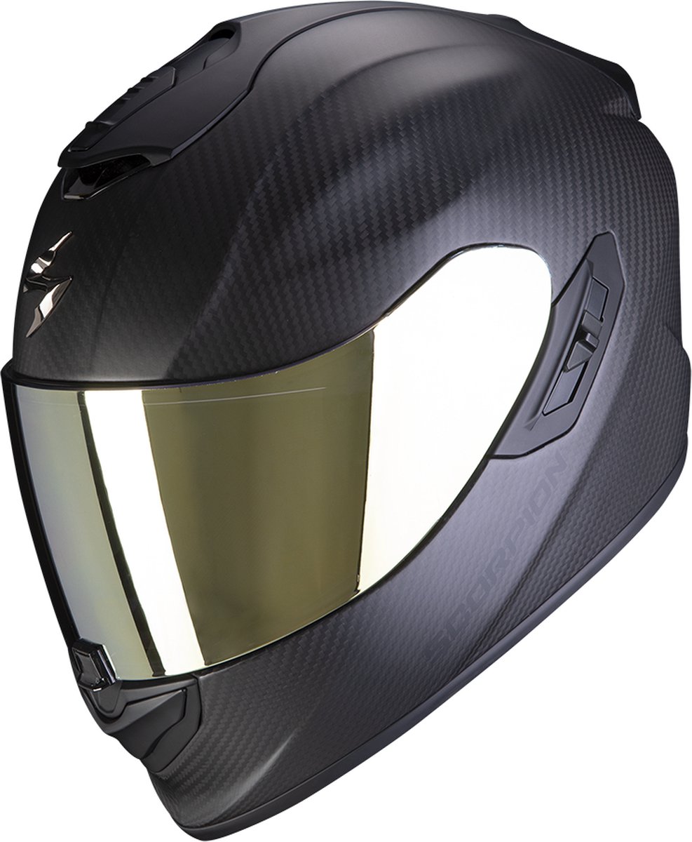 Scorpion EXO-1400 EVO II Carbon Air Solid Matt Black S - Maat S - Helm