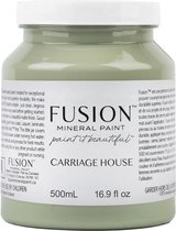 Fusion Mineral paint - Meubelverf -Pittig groen / Sereen grijs - Acrylverf - Carriage House - 500 ml
