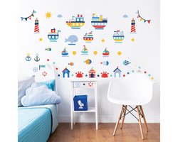 Muurstickers Nautical - Walltastic - Wall_stickers - Multicolor - Vinyl