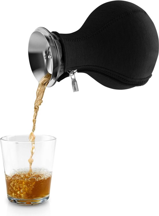 Eva Solo - Tea-maker 1 liter - Borosilicaatglas - Zwart - Eva Solo