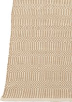 J-line tapijt Ibiza Outdoor - polyester - naturel/wit - small