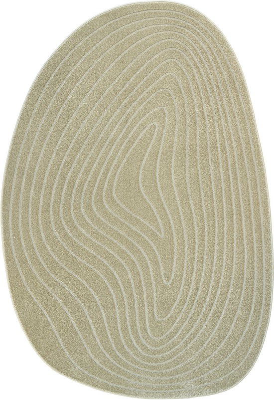 Organische vorm vloerkleed Rugsman Livorno Pebble 9191 - maat 160 x 230 cm